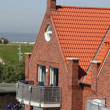 Meeresblick Norddeich Mit Balkon 노르덴