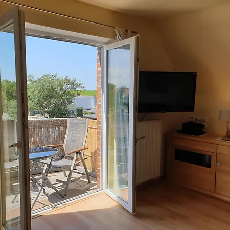 Meeresblick Norddeich Mit Balkon Apartman