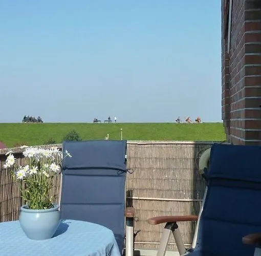 Daire Meeresblick Norddeich Mit Balkon