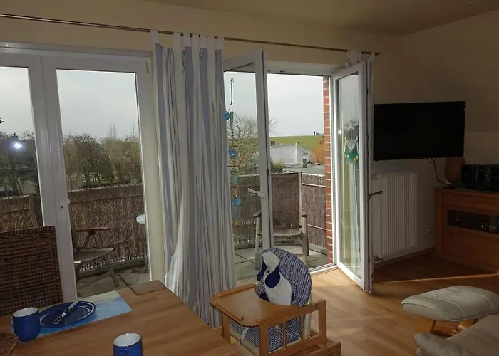 Meeresblick Norddeich Mit Balkon Daire